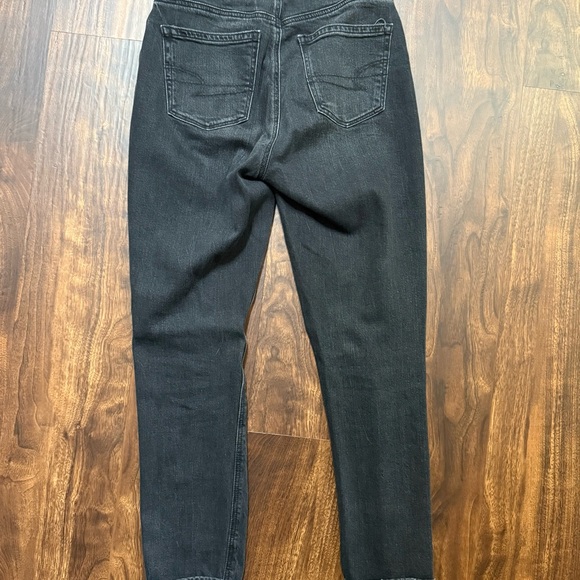 American Eagle Outfitters Black Straight Leg Jeans - Picture 5 of 6